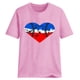 thumbnail image 4 of Blusa informal de manga corta con cuello redondo y estampado suelto de verano para mujer con estilo OAVQHLG3B Store  lin121212, 4 of 4
