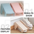 thumbnail image 3 of Weiweiguan 4pcs Shoes Slots Racks Professional Home Shoes Holder Fashion Storage Rack, 3 of 6