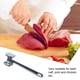 thumbnail image 4 of Cateissary Martillo, mazo para carne, ablandador de bistec de doble cara, herramienta de cocina para pollo, Metal multifunción, resistente para Cocina y Comedor S, 4 of 6