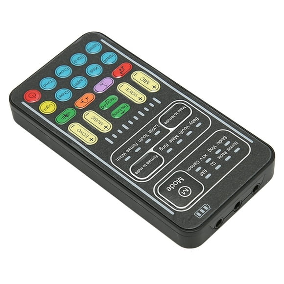 Mini Sound Card Voice Changer, Voice Changer Noise Control Portable  For PC For Laptops