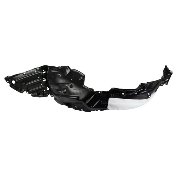 TRQ Front Left Inner Fender Liner Black Drivers Side Fits Select 2019-2023 Toyota Corolla TO1248231