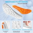 thumbnail image 3 of 4D Cloud Insoles for Women and Men, Anti-Fatigue & Plantar Fasciitis Relief, Arch Support Foot for Work Boots, Sneakers, 3 of 8
