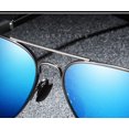 thumbnail image 4 of Gafas de sol polarizadas de aviador clásicas para hombres y mujeres estilo retro vintagexq-sg652, 4 of 5
