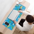 thumbnail image 3 of Long Mouse Pads for Desk,Blue Cartoon Dinosaurs WordsHearts Desk Mats on Top Of Desks, Desk Mouse Pad Extra Large with 3mm Non-Slip Base and Stitched Edge for Gaming,Work,Home 31.5"x11.8", 3 of 5