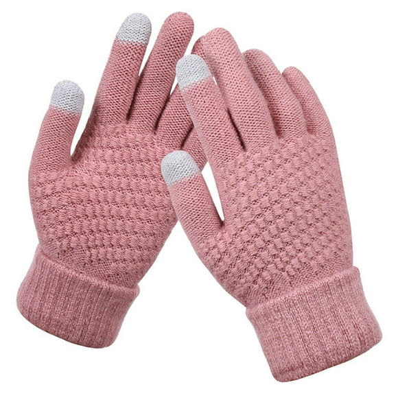 zanvin Fashion Non-slip Jairon Warm Winter Artificial Knitting Wrist Gloves Mittens Great Gifts for Less,Savings Up To 65% Off