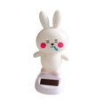thumbnail image 2 of Sacudiendo la cabeza Bunny Dashboard Ornaments Solar Doll Auto Interior (Conejo blanco) Likrtyny juguetes de los niños, 2 of 4