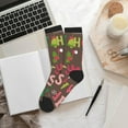 thumbnail image 6 of KLL Ho Ho Ho Merry Christmas Print Cool Socks Men's Women's Crew Socks Funny Crazy Novelty Stockings, 6 of 7