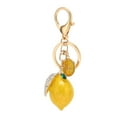 thumbnail image 2 of Llavero lindo, llavero de limón pequeño, llavero de limón fuerte, llavero de diamantes de imitación, diseño de clase mundial, 2 of 8
