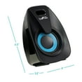 thumbnail image 3 of beFree Sound 5.1 Channel Surround Sound Bluetooth Speaker System- Blue, 3 of 6