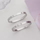 thumbnail image 5 of 2 pulseras de oro para mujer chapadas en oro con circonita cúbica y cristal, pulsera de amistad, regalos para mujeres, adolescentes y niñas, 5 of 5