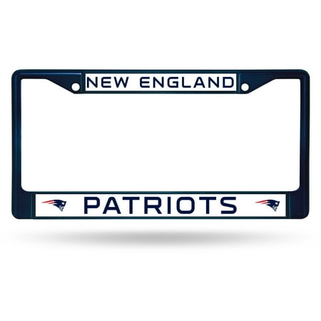 Chicago Bears Nfl License Plate - Rico Industries NFL Color License Plate Frame, New England Patriots