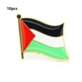 thumbnail image 2 of Broche Con Emblema 10 Unidades 0 75 Pulgadas/19 Mm Diámetro Insignia Solapa Palestina para Patriotas, 2 of 2