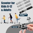 thumbnail image 2 of Adjustable Foldable Scooter for Kids & Adults | Lightweight Aluminum Frame | Smooth Ride on Any Terrain, 2 of 7
