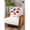 thumbnail image 3 of Saro Lifestyle Seasonal Snuggles Holiday Mittens Throw Pillow Cover, 3 of 4