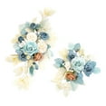 thumbnail image 4 of 2x Arco de boda con flores decorativas estilo bohemio rústico versátil y artificial Azul, 4 of 9