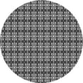 thumbnail image 1 of Ahgly Company Machine Washable Indoor Square Transitional Dark Gray Area Rugs, 3' Square, 1 of 7