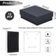 thumbnail image 4 of 12 cajas de joyería rectangulares negras, 3,5 x 2,8 x 1,2 cm, de cartón con esponja en el interior, cajas de papel kraft, cajas de regalo navideñas, cajas de cartón para anillos., 4 of 7