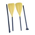 thumbnail image 4 of Remo para kayak, tabla de surf de remo, remo ajustable de doble cabezal, remo para bote, remo de canoa de doble extremo para surfear en bote de goma Amarillo, 4 of 8