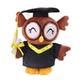 thumbnail image 4 of Juguete de Peluche CUTICAT Búho de Graduación Con Gorro 22 cm, 4 of 8