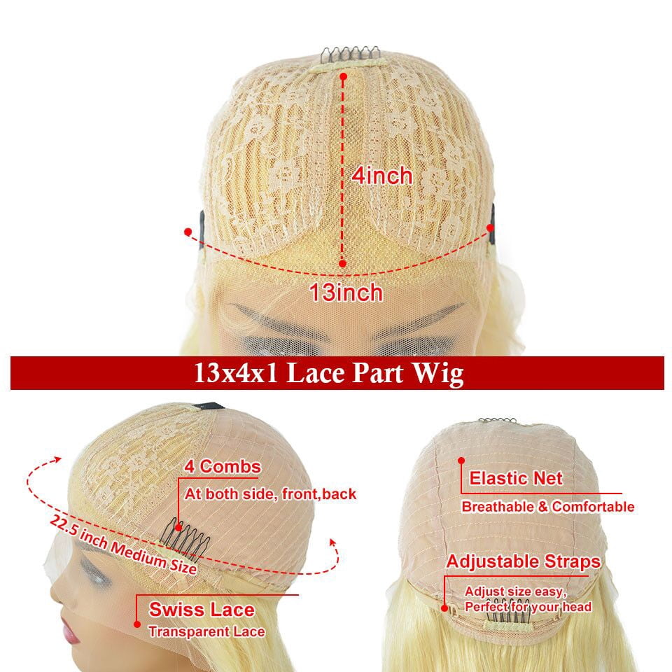Summer Glacier Platinum Blonde Invisible Root Smudge Brazilian Virgin Human Hair Wig 180% Density Body Wave T Part Lace Wigs Human Hair Pre Plucked Natural Hairline Wig Human Hair With Baby Hair