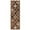 Brown, variant on Superior Viking Trellis Indoor Large Area Rug, 3' x 5', Ivory