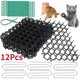 thumbnail image 1 of 12Pcs 155CM*20CM Garden Prickle Strip Dig Stop Cat Repellent Deterrent Mat Spike Portable Anti-Cat Dog Outdoor Garden Supplies, 1 of 5