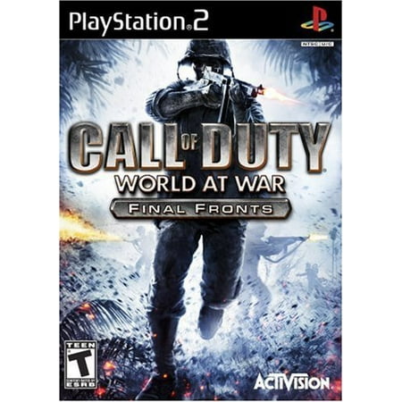 Call of Duty World at War Final Fronts - PS2 (Best Call Of Duty Game For Ps2)