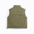 thumbnail image 5 of JAJAHO Boys Full Zip Vest Kids Stand Collar Lightweight Sleeveless Jacket Fall Outwear 3-12 Years, 5 of 7