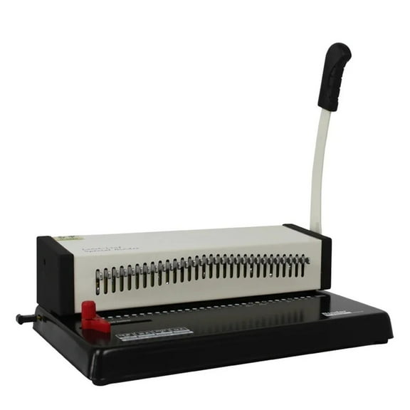 H3018 Wire Binding Machine Ring Binding Punch Card Machine A4 30hole Manual Punching Machine 18 Sheets Punching Capacity ,Easy to Operate