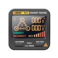 thumbnail image 1 of ANENG AC11 Socket Tester Electric Leakage Detector LCD Display Ground Wire Line Live Wire Phase Multifunctional Electrical Electroscope RCD NCV Electric Tester Circuit Polarity Detector Pl, 1 of 7