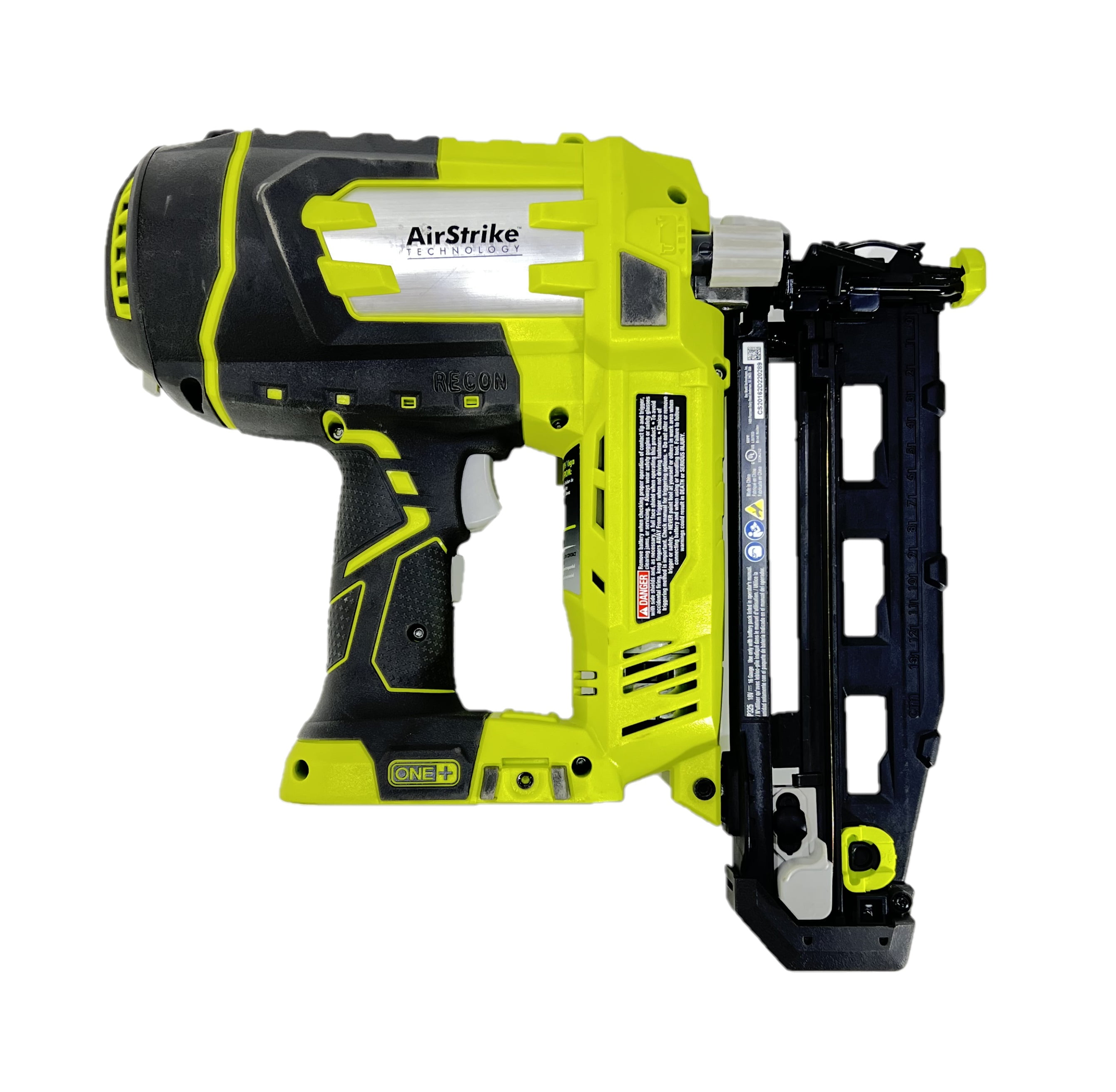 Ryobi P325, 18 v Pneumatic Cordless 16 Gauge AirStrike Finish Nail Gun