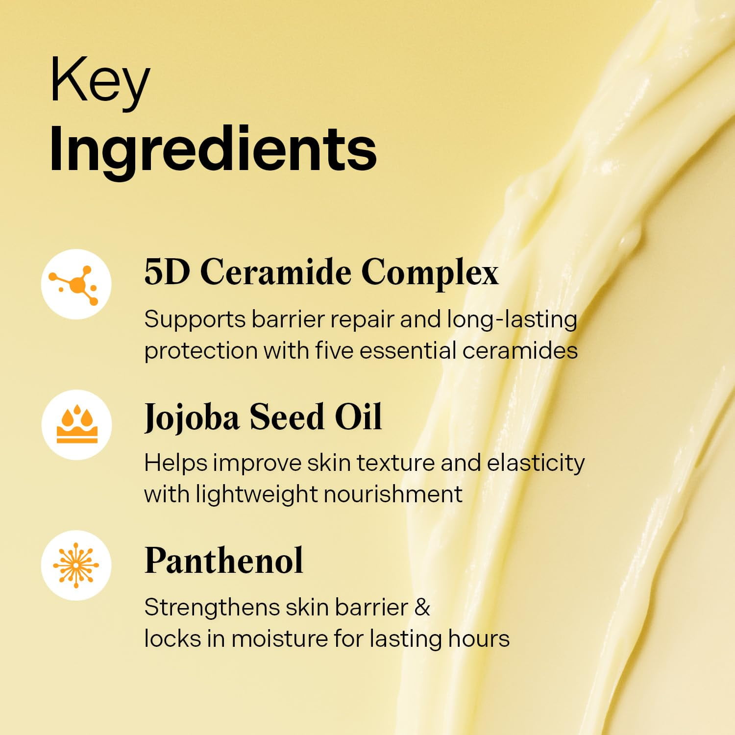 Torriden SOLID-IN Ceramide Cream 70ml (2.36 fl oz) – Lightweight Facial Moisturizer with 5 Ceramides, Panthenol & Allantoin for Skin Barrier Care