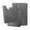 Dark Gray, variant on Eoperou Bath Mat Set - 3-Piece Absorbent Rugs, U-Shaped Toilet Rug, Non-Slip Set