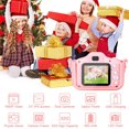 thumbnail image 3 of uhomepro Kids Selfie Camera, Kids Toys for Girls Age 3-12, Children Digital Cameras 1080P 2.0 Inch Toddler Video Best Birthday Christmas Gift, 32GB SD Card, 20MP Dual Cameras, Pink, 3 of 11