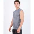 thumbnail image 2 of Real Essentials 5 Pack: Men's Mesh Active Athletic Tech Tank Top - Workout & Training Activewear (Available in Big & Tall), 2 of 5