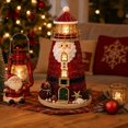 thumbnail image 2 of DIY Lighted Glass-Chrismas Style Lighthouse Kit, LED Craft Project with Translucent Pieces for Tabletop Display & Coastal Decor, 2 of 8