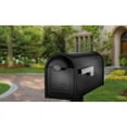 thumbnail image 3 of Architectural Mailboxes Winston Classic Galvanized Steel Post Mount Black Mailbox, 3 of 5