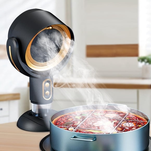 Campana Extractora Portátil Anricom de Escritorio con Ventilador de Escape de 2 Velocidades