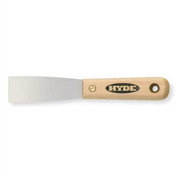 Hyde Putty Knife, Flexible, 1-1/4", Carbon Steel 07010