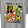 thumbnail image 3 of Disney - Mickey Soccer - Women's Short Sleeve Graphic T-Shirt, 3 of 5