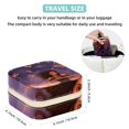 thumbnail image 5 of Firefly Travel Portable Square Earring Organizer with Necklace Holder - Jewelry Box, Display Case - Store Rings, Earrings, Necklaces, Bracelets - Suitable for Girls and Women, 5 of 6