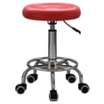 thumbnail image 4 of Taburete de Salón con de Gas para Peluquería, , Silla de Peluquería, Taburete - Rojo Macarena  equipo de peluqueria de salon, 4 of 7