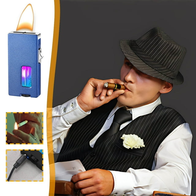 Wdhugt Butane Lighter Windproof With Transparent Window And Adjustable Dial Flame Alloy Body For Men 3.03 X 1.65 X 0.53 Inches Alloy Material Color D D