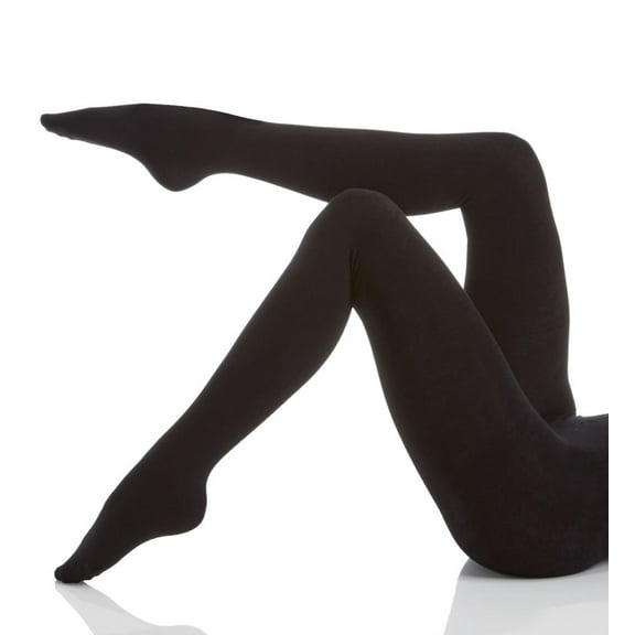 Women's DKNY Hosiery DYF004 Fleece Tight (Black Tall)