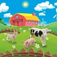 thumbnail image 5 of 8 Pcs Big Animal Figurines Toys,Farm Realistic Plastic Animals Playset,Educational Preschool Learning Toy Playset for Kids Toddlers, 5 of 7