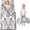 Gray Christmas Gnome, variant on Gray Christmas Gnome Village Pattern Toddler Nap Mats for Kids Preschool,50"x20" Sleeping Mat Bag or Kids,Toddler Sleeping Bag,Toddler Nap Mat or Daycare
