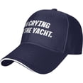 thumbnail image 1 of No Crying On The Yacht Hat Classic Low Profile Baseball Cap Adjustable Golf Dad Hats, 1 of 8