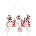 thumbnail image 2 of New Christmas Door Hanging Plaque Style Wooden Craft Christmas Décor Exquisite Holiday Decoration To Festive Cheer To Your Home and Christmas/ Christmas Door Number Pendant, 2 of 6