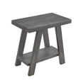 thumbnail image 3 of Athens Contemporary Wood Shelf Side Table, 3 of 4