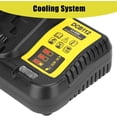 thumbnail image 5 of Battery Charger For Dewalt DCB112 12V-20V Max Li-ion DCB101 DCB105 DCB107 DCB115, 5 of 8